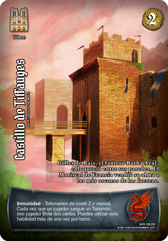 Castillo de Tiffauges ACR-138 | Devastation Store
