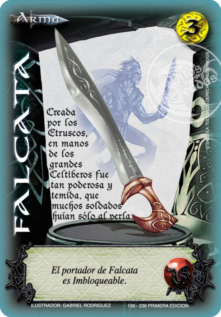 Falcata, Leyendas - Devastation Store | Devastation Store