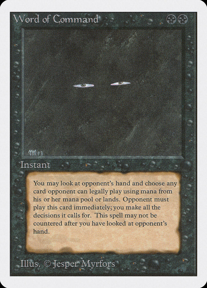 Word of Command [Unlimited Edition] - Devastation Store | Devastation Store