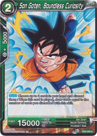 Son Goten, Boundless Curiosity [DB3-058] | Devastation Store