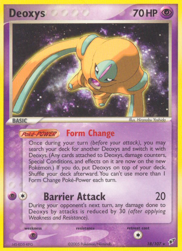 Deoxys (18/107) [EX: Deoxys] | Devastation Store