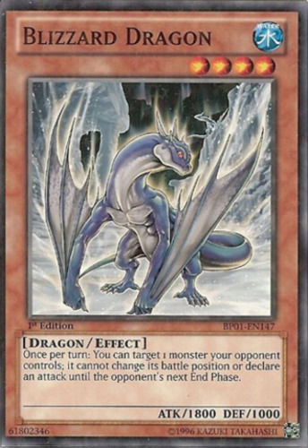 Blizzard Dragon [BP01-EN147] Starfoil Rare | Devastation Store