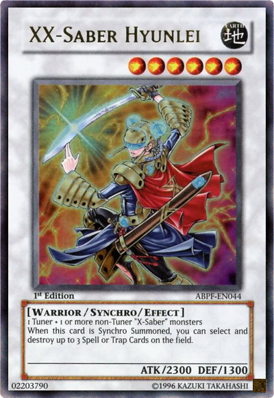 XX-Saber Hyunlei [ABPF-EN044] Ultra Rare | Devastation Store