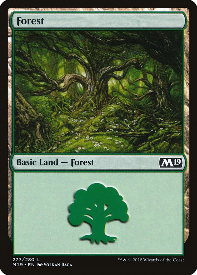 Forest (277) [Core Set 2019] | Devastation Store