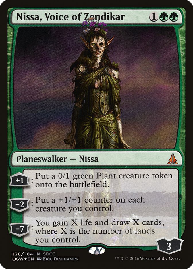 Nissa, Voice of Zendikar [San Diego Comic-Con 2016] - Devastation Store | Devastation Store