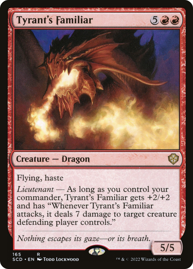 Tyrant's Familiar [Starter Commander Decks] | Devastation Store