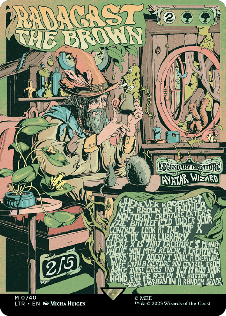 Radagast the Brown (Borderless Poster) [The Lord of the Rings: Tales of Middle-Earth] | Devastation Store