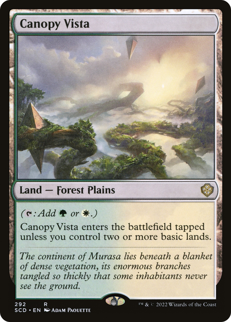 Canopy Vista [Starter Commander Decks] | Devastation Store