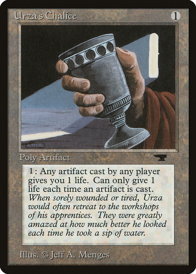 Urza's Chalice [Antiquities] | Devastation Store