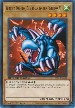 Winged Dragon, Guardian of the Fortress #1 [SS04-ENA04] Common | Devastation Store