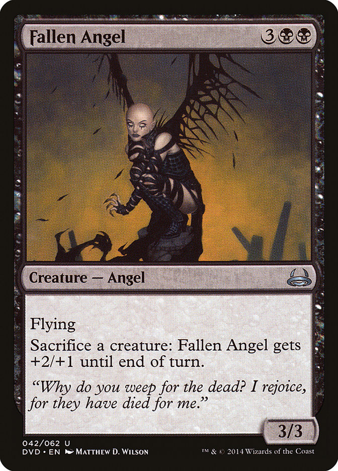 Fallen Angel (Divine vs. Demonic) [Duel Decks Anthology] | Devastation Store