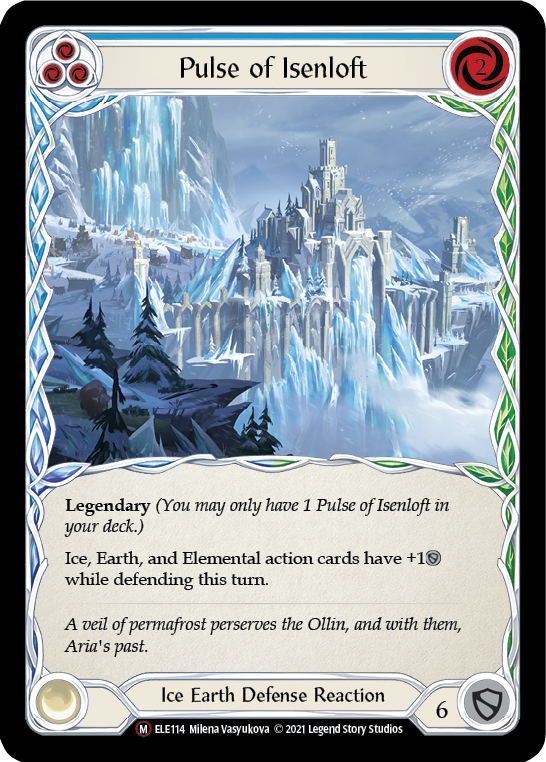 Pulse of Isenloft [U-ELE114] Unlimited Rainbow Foil | Devastation Store