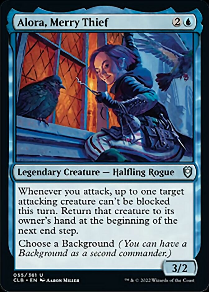 Alora, Merry Thief [Commander Legends: Battle for Baldur's Gate] | Devastation Store