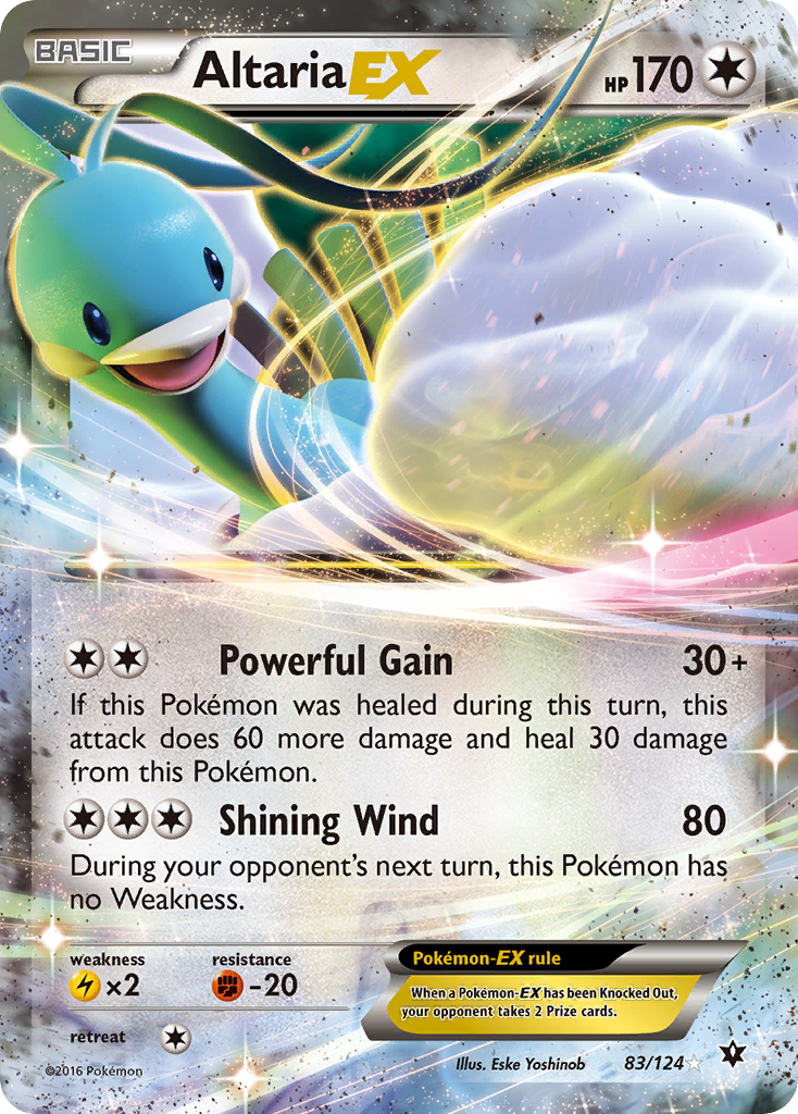 Altaria EX (83/124) [XY: Fates Collide] | Devastation Store