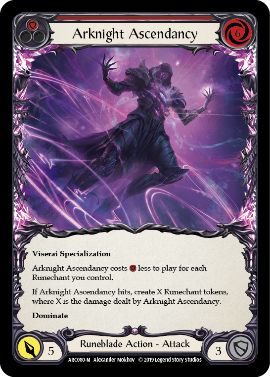 Arknight Ascendancy [ARC080-M] 1st Edition Rainbow Foil - Devastation Store | Devastation Store