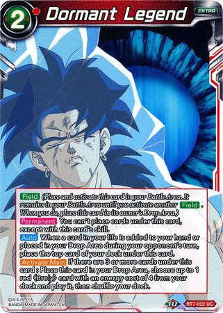 Dormant Legend [BT7-022] | Devastation Store