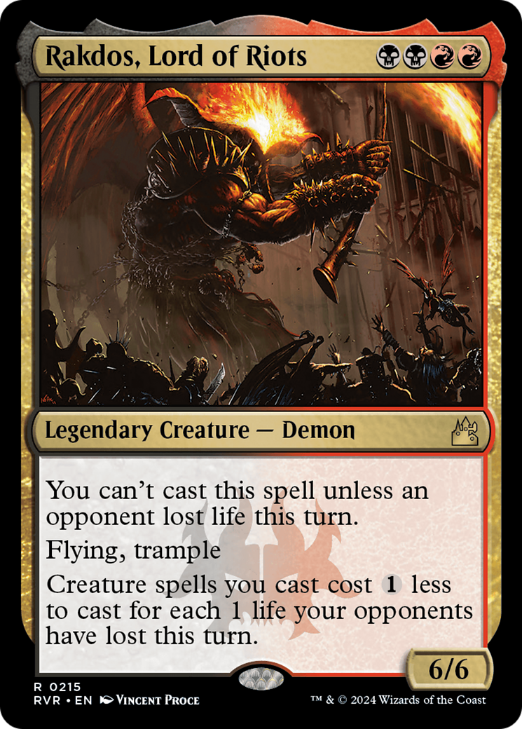 Rakdos, Lord of Riots [Ravnica Remastered] | Devastation Store