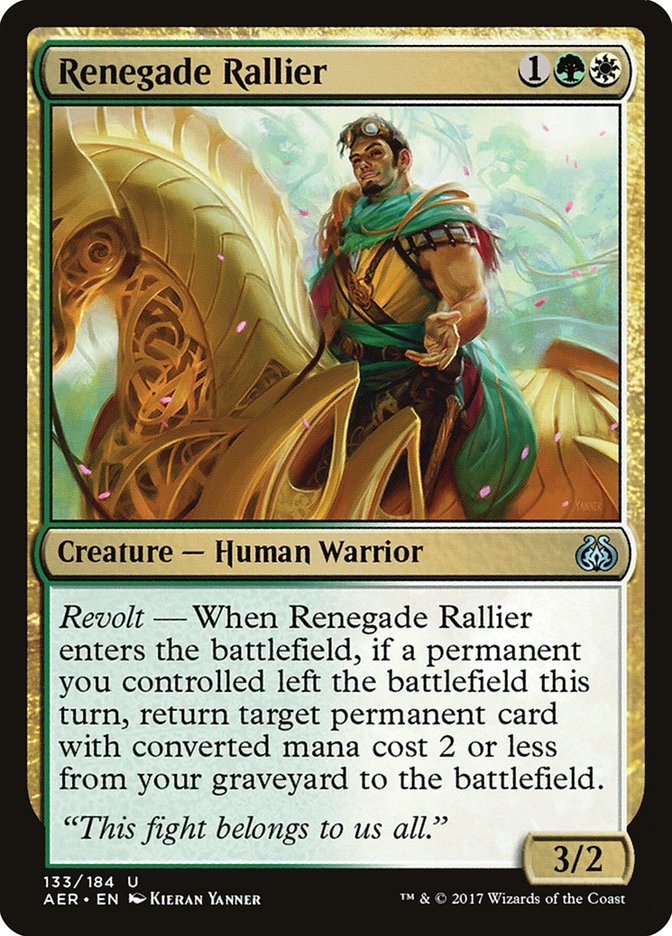 Renegade Rallier [Aether Revolt] | Devastation Store