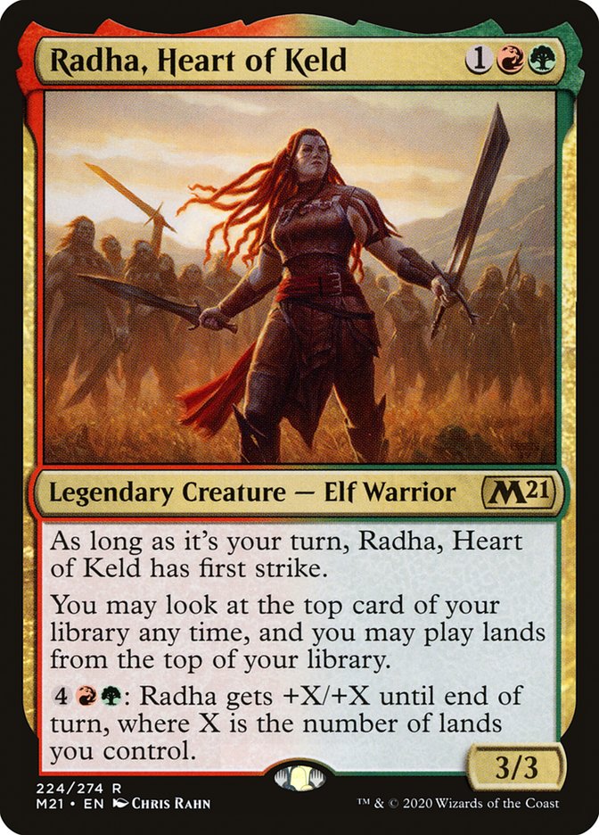 Radha, Heart of Keld [Core Set 2021] | Devastation Store