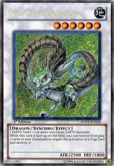 Naturia Barkion [HA03-EN028] Secret Rare | Devastation Store
