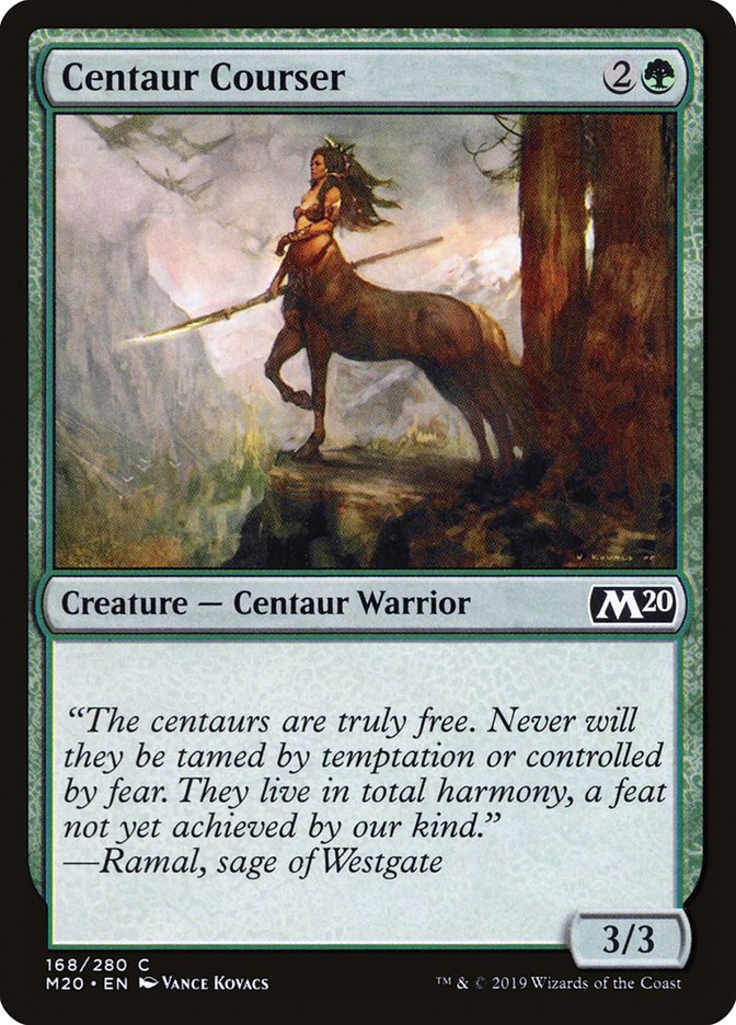 Centaur Courser [Core Set 2020] | Devastation Store