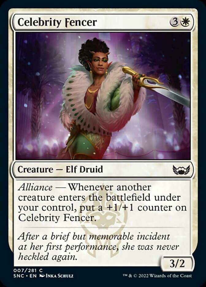 Celebrity Fencer [Streets of New Capenna] | Devastation Store