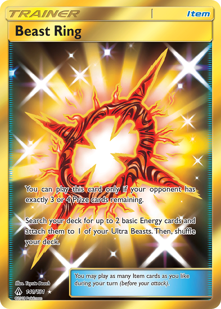 Beast Ring (141/131) [Sun & Moon: Forbidden Light] | Devastation Store