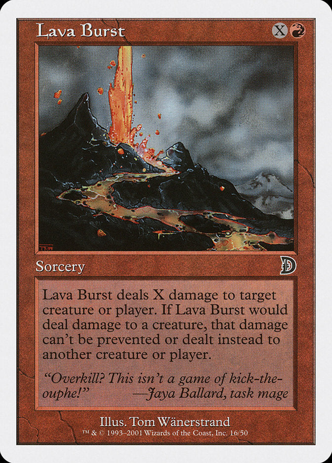 Lava Burst [Deckmasters] - Devastation Store | Devastation Store