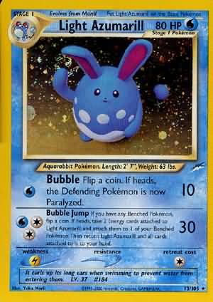 Light Azumarill (13/105) [Neo Destiny Unlimited] | Devastation Store