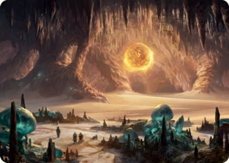Plains (265) Art Card [Dungeons & Dragons: Adventures in the Forgotten Realms Art Series] | Devastation Store