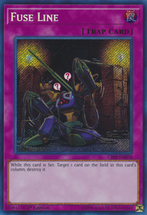 Fuse Line [CIBR-EN078] Secret Rare | Devastation Store