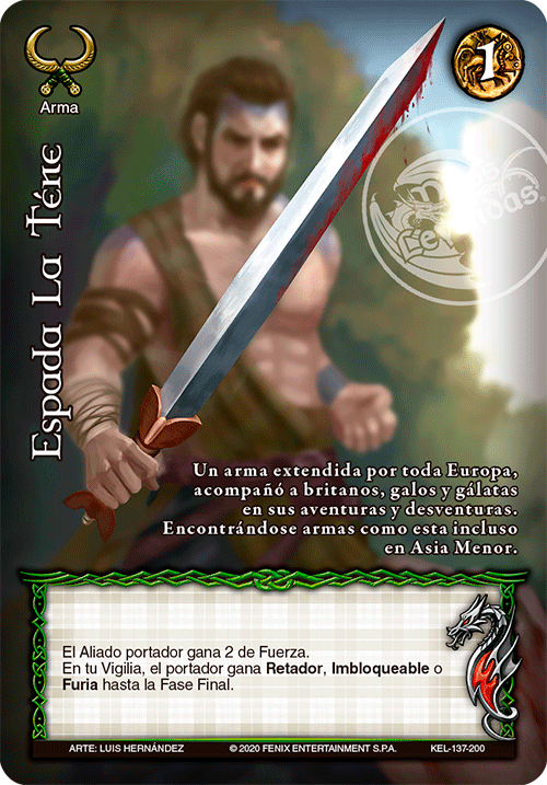 Espada La Tène - Devastation Store | Devastation Store