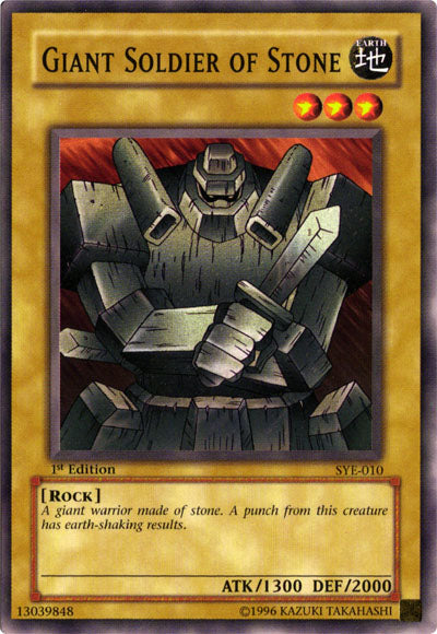 Giant Soldier of Stone [SYE-010] Common | Devastation Store