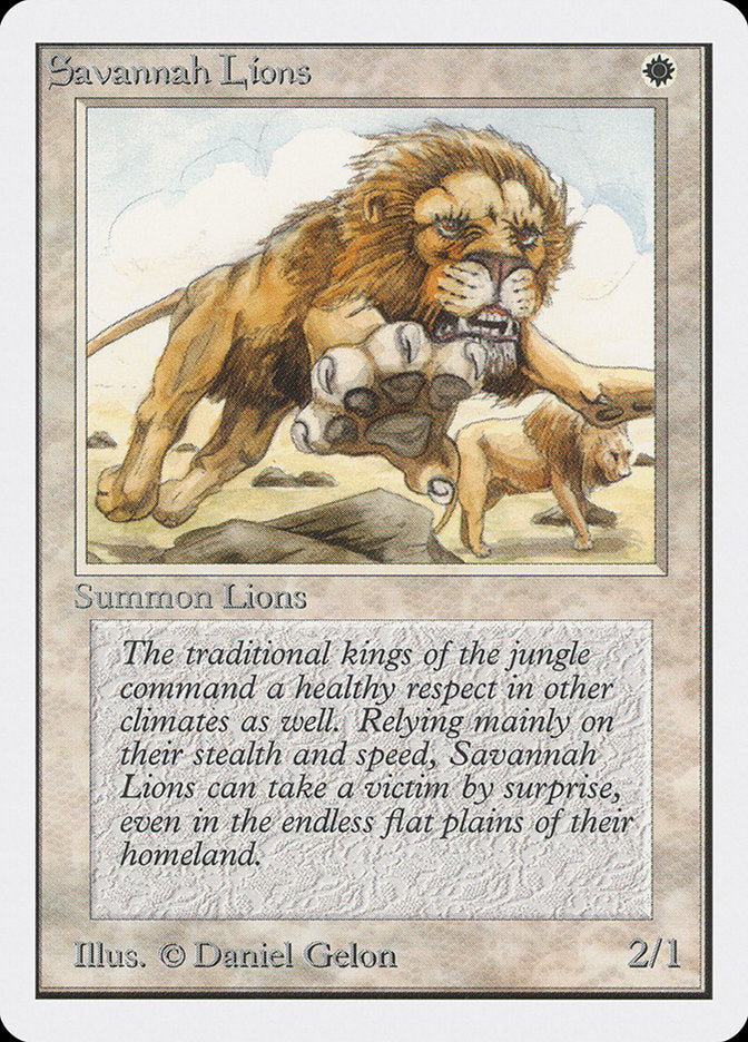 Savannah Lions [Unlimited Edition] - Devastation Store | Devastation Store