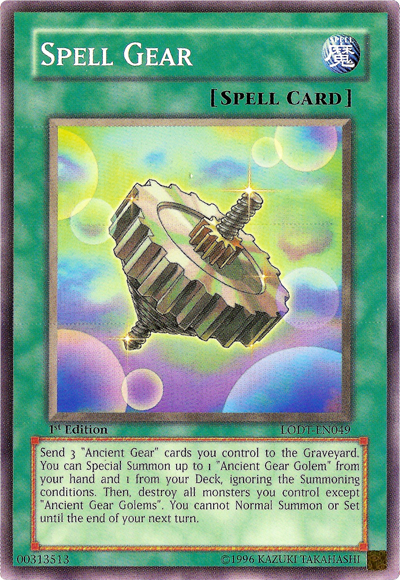 Spell Gear [LODT-EN049] Common | Devastation Store