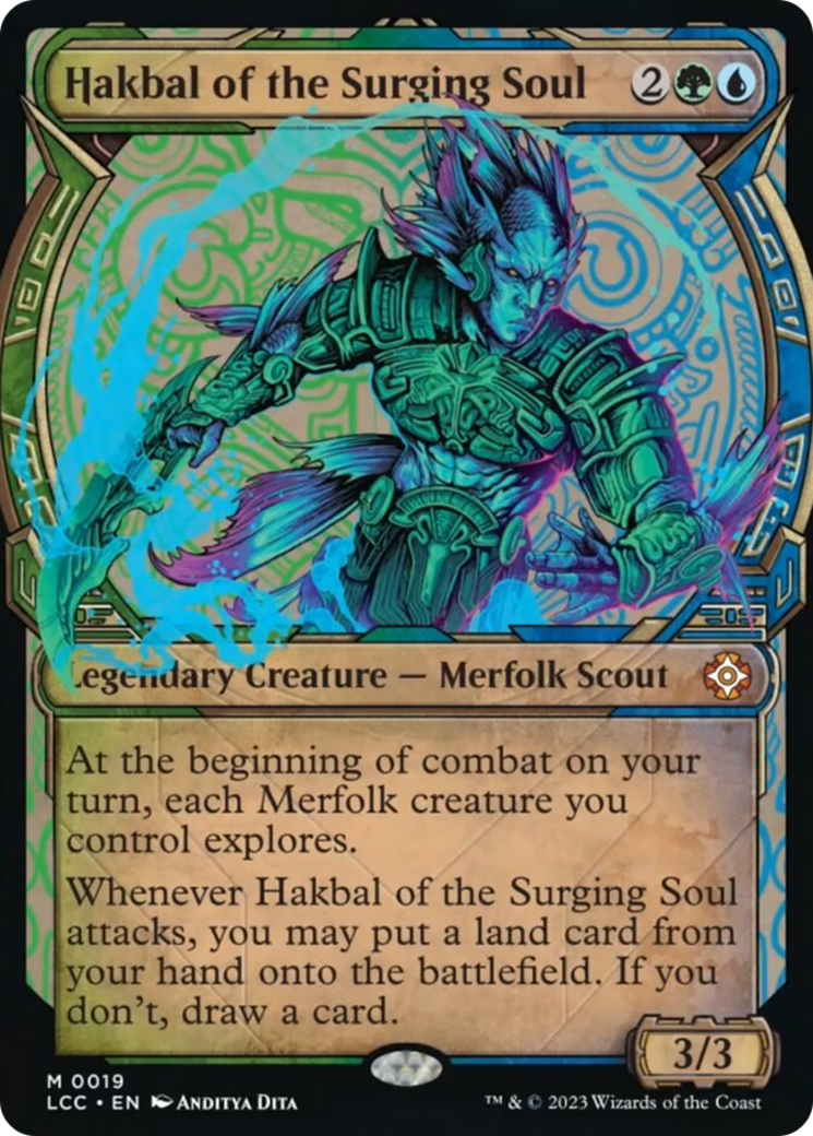 Hakbal of the Surging Soul (Showcase) [The Lost Caverns of Ixalan Commander] | Devastation Store