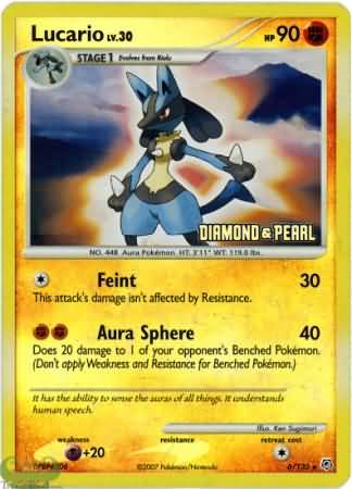 Lucario (6/130) [Burger King Promos: 2008 Collection] | Devastation Store