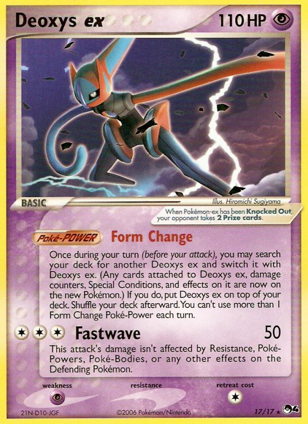 Deoxys ex (17/17) [POP Series 4] | Devastation Store