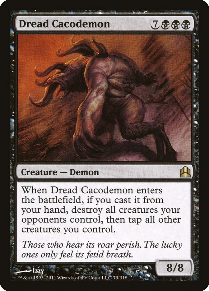 Dread Cacodemon [Commander 2011] | Devastation Store