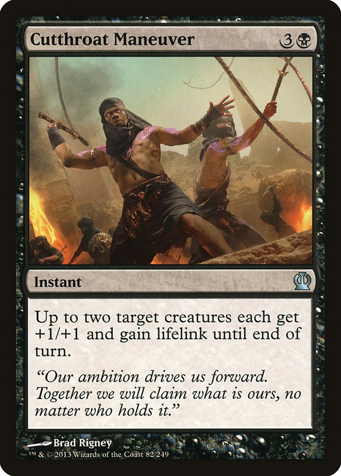 Cutthroat Maneuver [Theros] - Devastation Store | Devastation Store