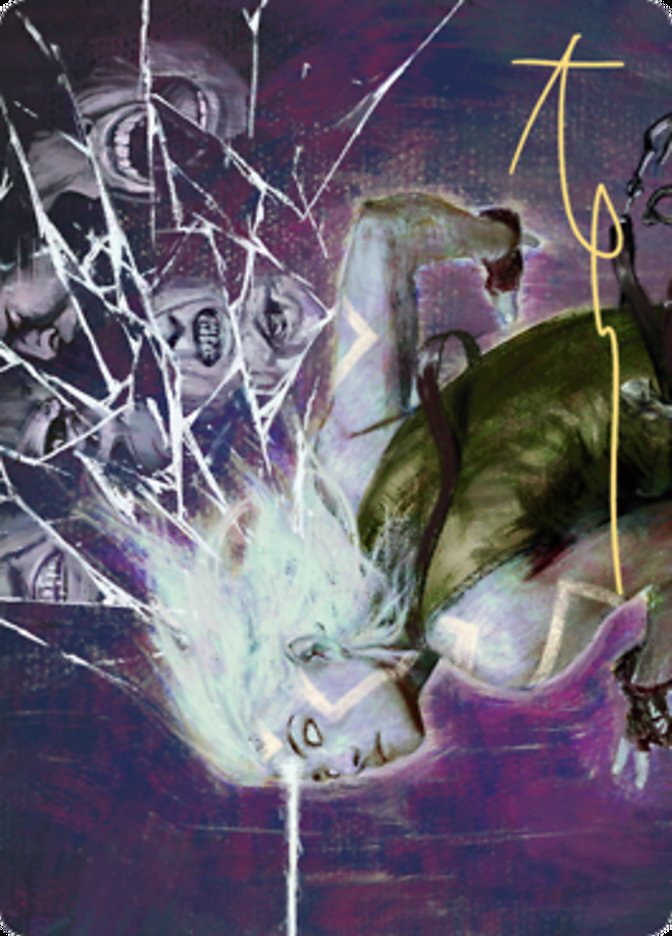 Anticognition Art Card (Gold-Stamped Signature) [Zendikar Rising Art Series] | Devastation Store