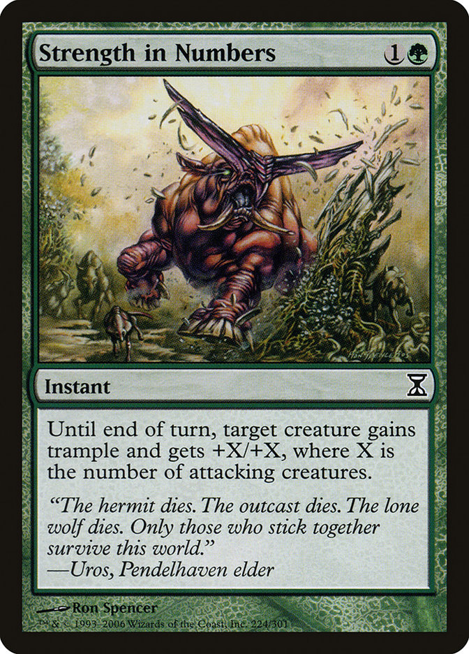 Strength in Numbers [Time Spiral] | Devastation Store