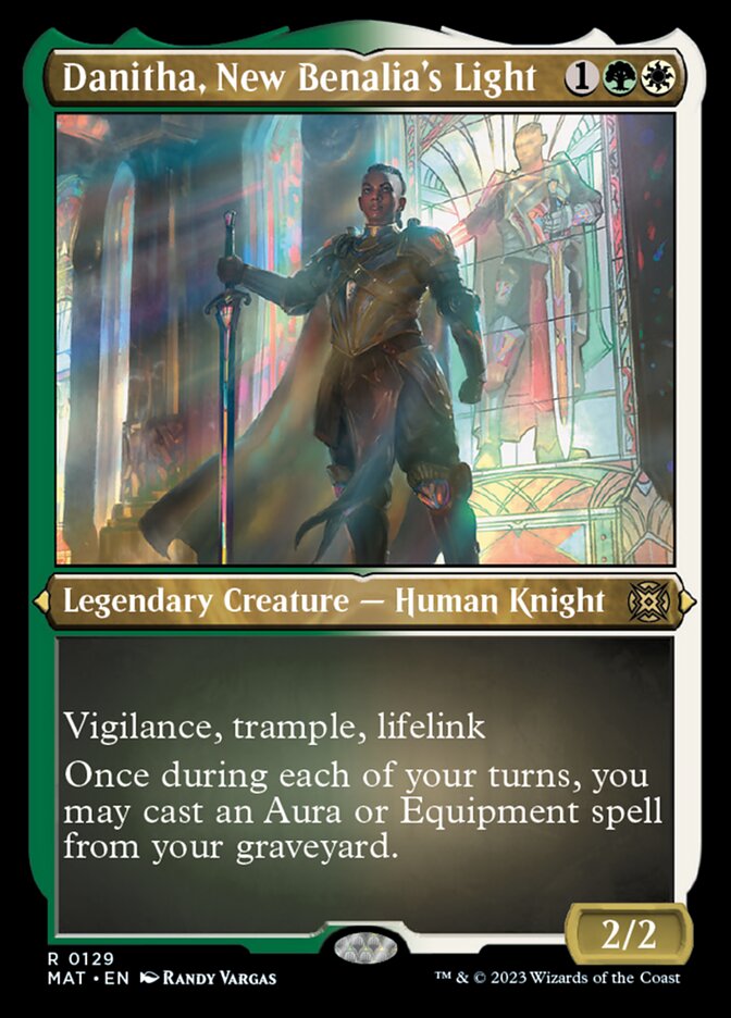 Danitha, New Benalia's Light (Foil Etched) [March of the Machine: The Aftermath] | Devastation Store
