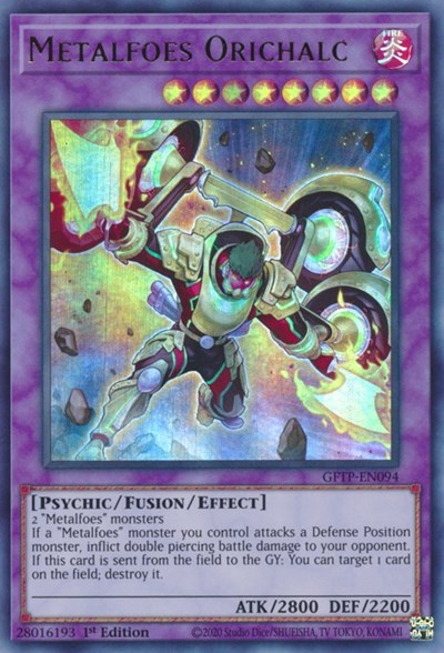 Metalfoes Orichalc [GFTP-EN094] Ultra Rare | Devastation Store