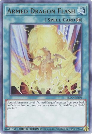 Armed Dragon Flash [BLVO-ENSP1] Ultra Rare | Devastation Store