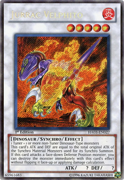 Jurrac Velphito [HA03-EN027] Secret Rare | Devastation Store