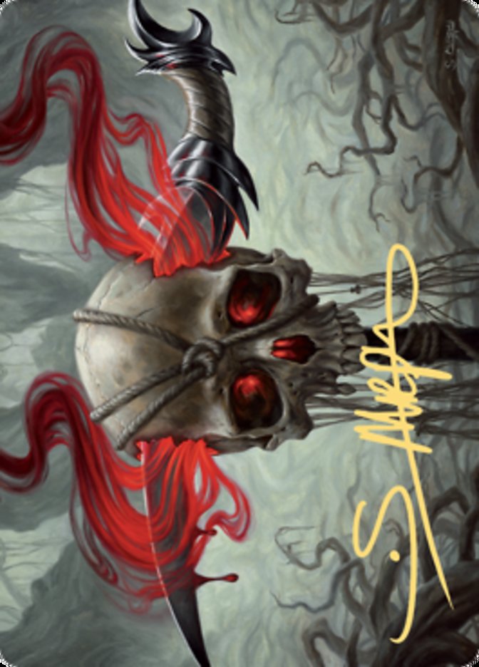 Mind Carver Art Card (Gold-Stamped Signature) [Zendikar Rising Art Series] | Devastation Store