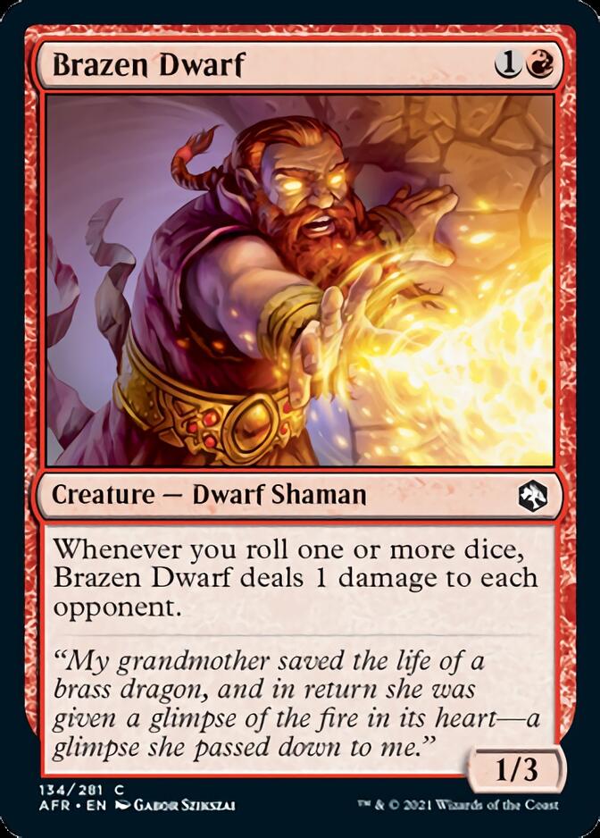 Brazen Dwarf [Dungeons & Dragons: Adventures in the Forgotten Realms] | Devastation Store