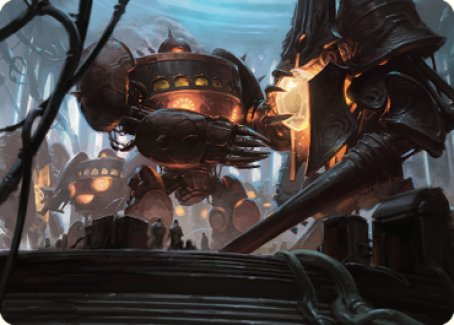 Autonomous Assembler Art Card [The Brothers' War Art Series] | Devastation Store