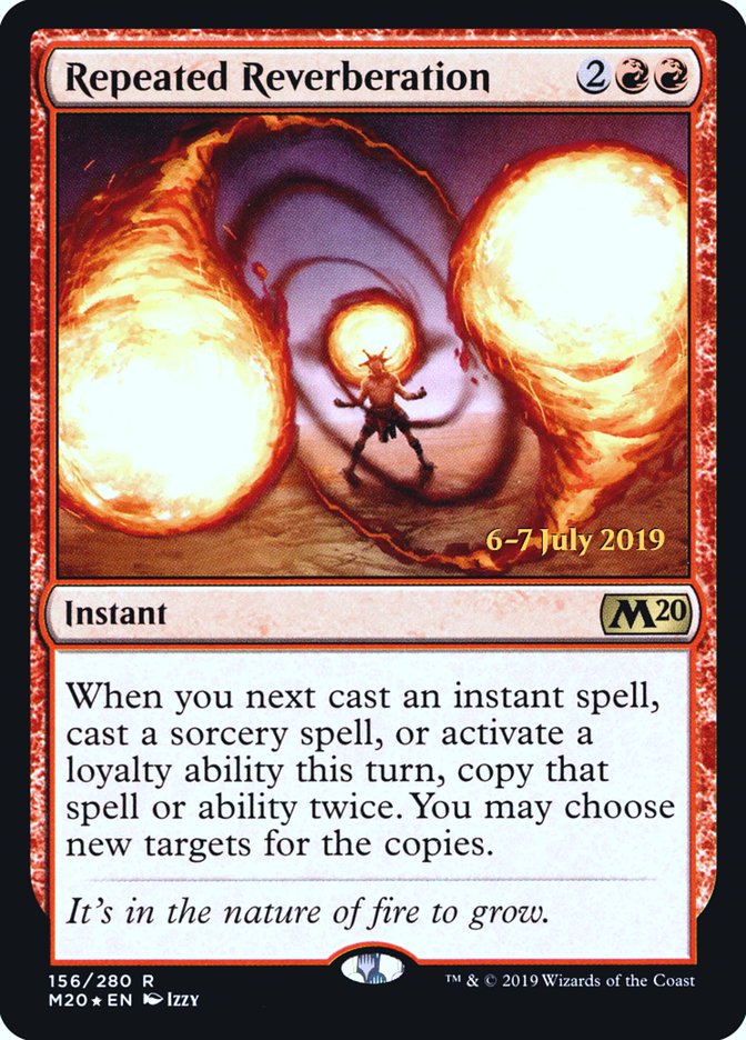 Repeated Reverberation  [Core Set 2020 Prerelease Promos] | Devastation Store